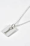 Cutout Rectangle Pendant Necklace Necklaces - Tophatter Daily Deals