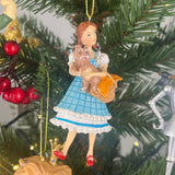 Dorothy & Toto Christmas Bauble | Wizard of Oz Christmas Tree Ornament - 10cm Baubles - Tophatter Daily Deals