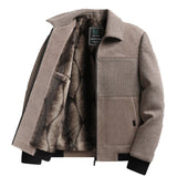 Insulating Refined Men's Padded Coat - Straight Velvet 3D Changing Face Moving Picture Frame - Tophatter Daily Deals