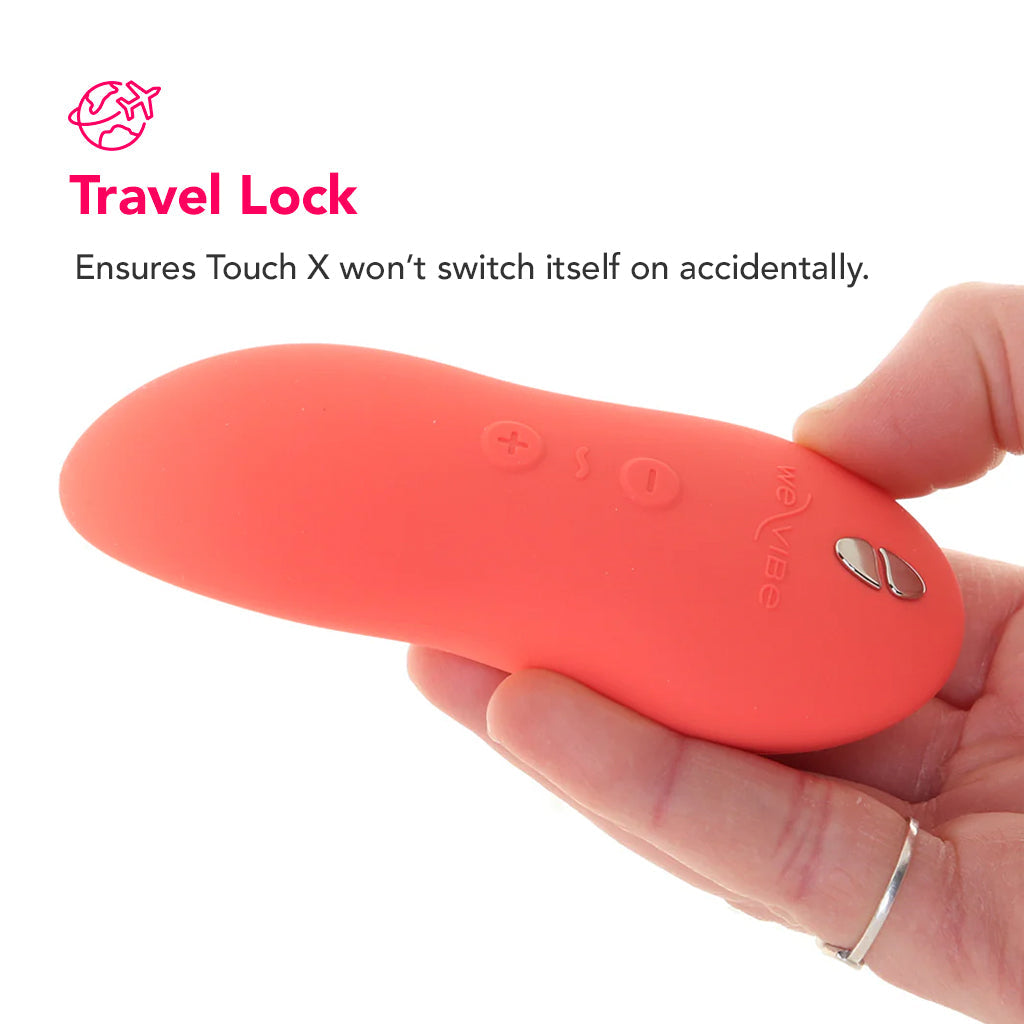 We-Vibe Touch X Magic Multitasker Vibe in Coral Vibrators > Clitoral Stimulators - Tophatter Daily Deals
