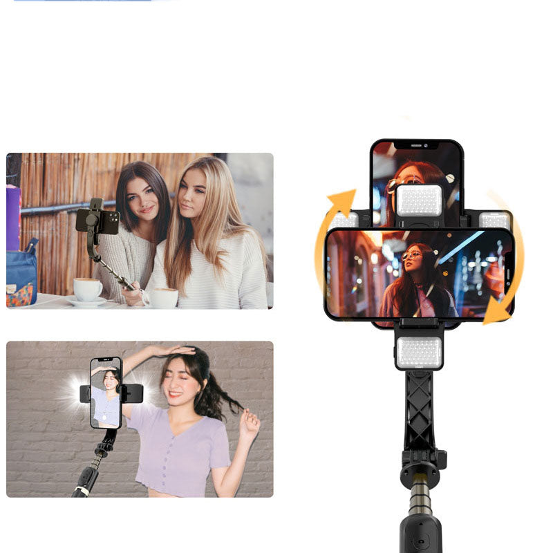 Bluetooth Selfie Stick Handheld Stabilizer Single-axis Mobile Phone Bracket 0 - Tophatter Daily Deals
