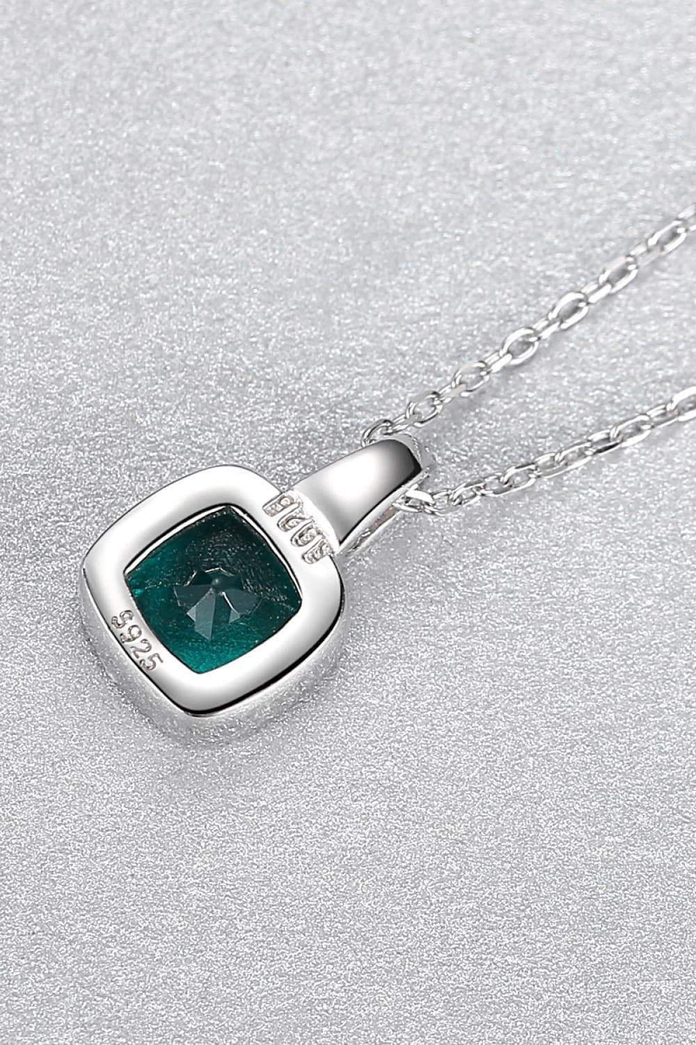 Zircon Pendant 925 Sterling Silver Necklace Necklaces - Tophatter Daily Deals