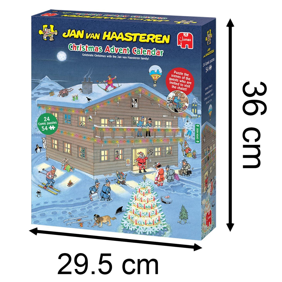 Jan van Haasteren Christmas Advent Calendar 2025 | Jigsaw Advent Calendar Advent Calendar - Tophatter Daily Deals