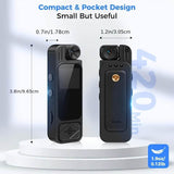 Premium Portable Body Camera Recorder – HD, SD Card Compatible Cameras & Drones - Tophatter Daily Deals