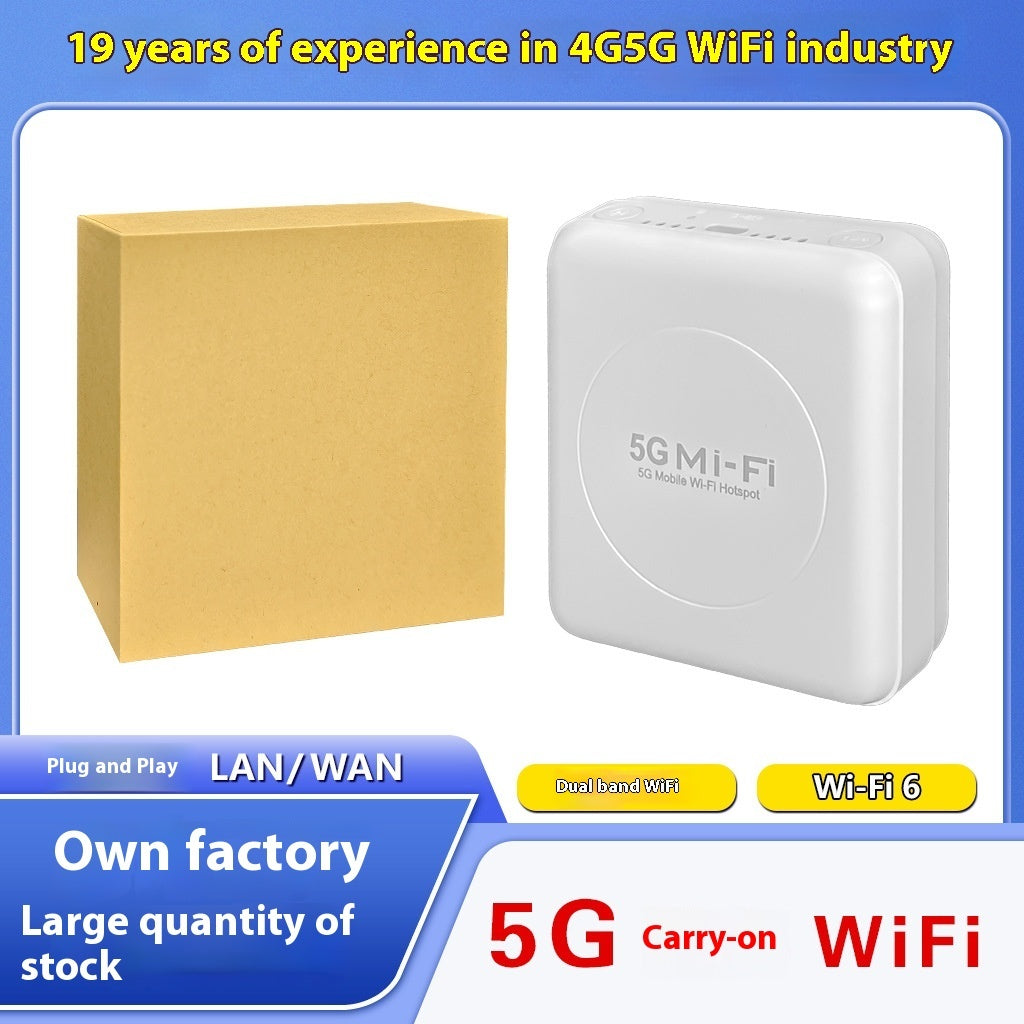 5G Portable Wi-Fi Wireless Router 0 - Tophatter Daily Deals