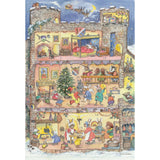 Castle Christmas Advent Calendar Greetings Card | Christmas Advent Calendar - A5 Advent Calendar - Tophatter Daily Deals