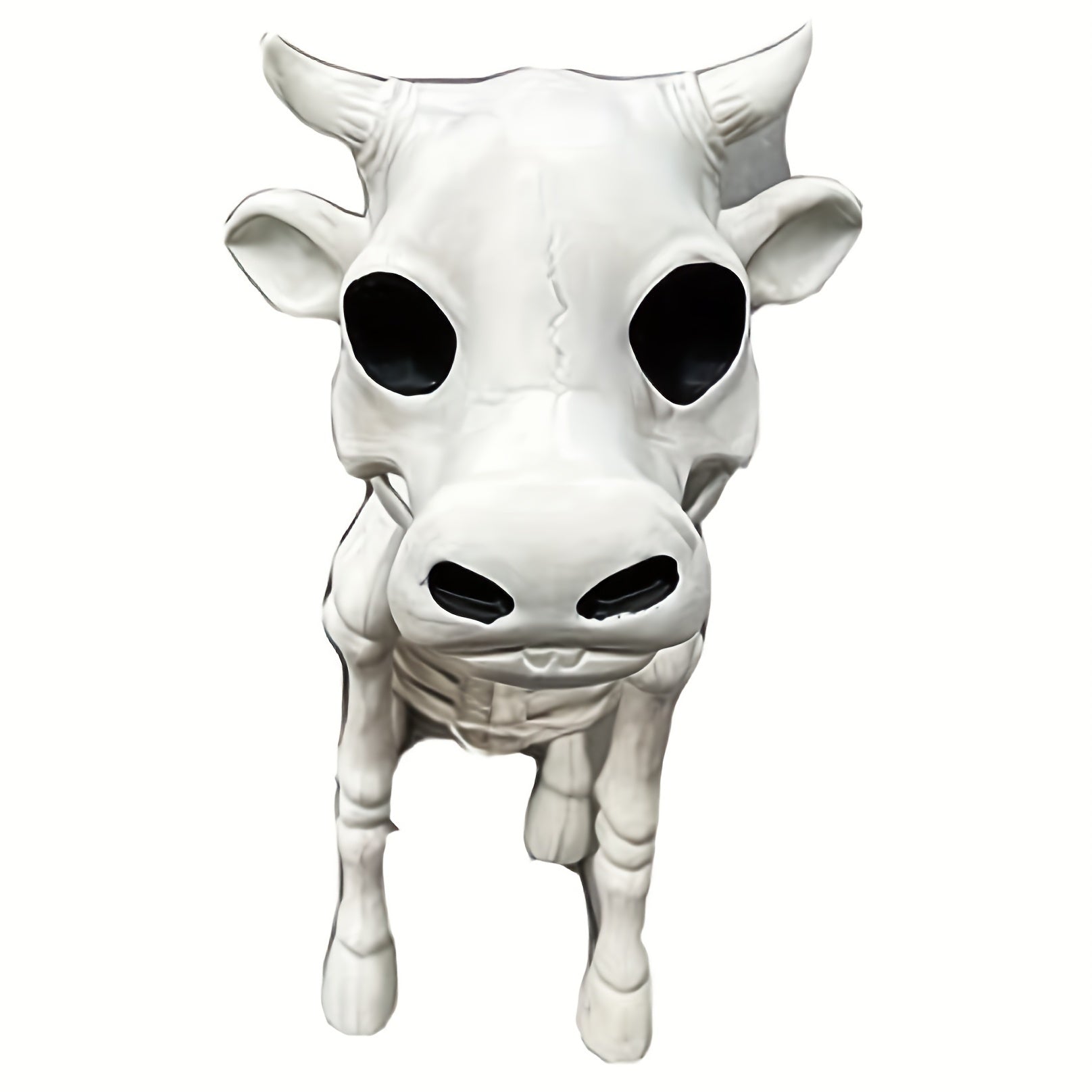 Halloween Bull Skeleton Statue Decor Halloween - Tophatter Daily Deals