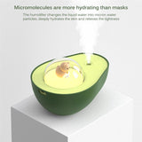 Avocado Mini Spray Humidifier USB Charging Night Light Portable Mist Sprayer For Home Car 0 - Tophatter Daily Deals