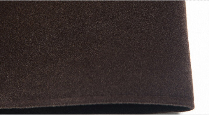 Warm Classic Men's Overcoat - Midlength Wool Cashmere 3D Changing Face Moving Picture Frame - Tophatter Daily Deals