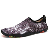 Beach Wading Shoes Leaking Swimming Shoes Men And Women Black 0 - Tophatter Daily Deals