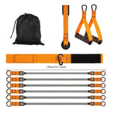 Resistance Bands with Handles for Muscle Training Fitness - Tophatter Daily Deals