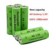 Alkaline Rechargeable Battery Industrial Grade 5 AA 1.5V 0 - Tophatter Daily Deals
