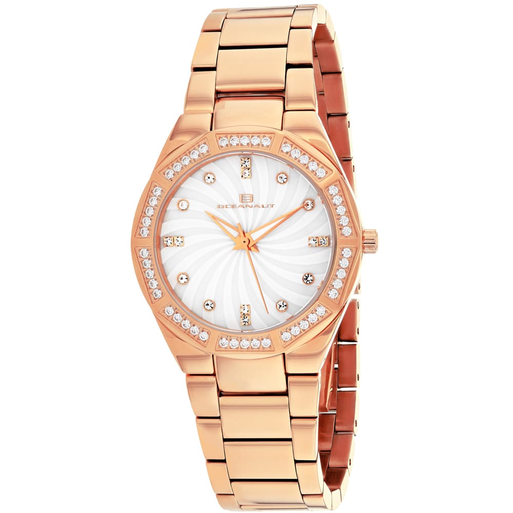 Oceanaut Women's Athena // OC0252 White mother of pearl Watches - Tophatter Daily Deals
