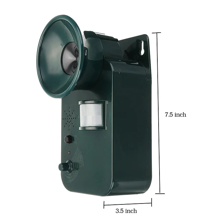 Ultrasonic Pest Repeller 5000 Sqft Cordless Outdoor - Tophatter Daily Deals