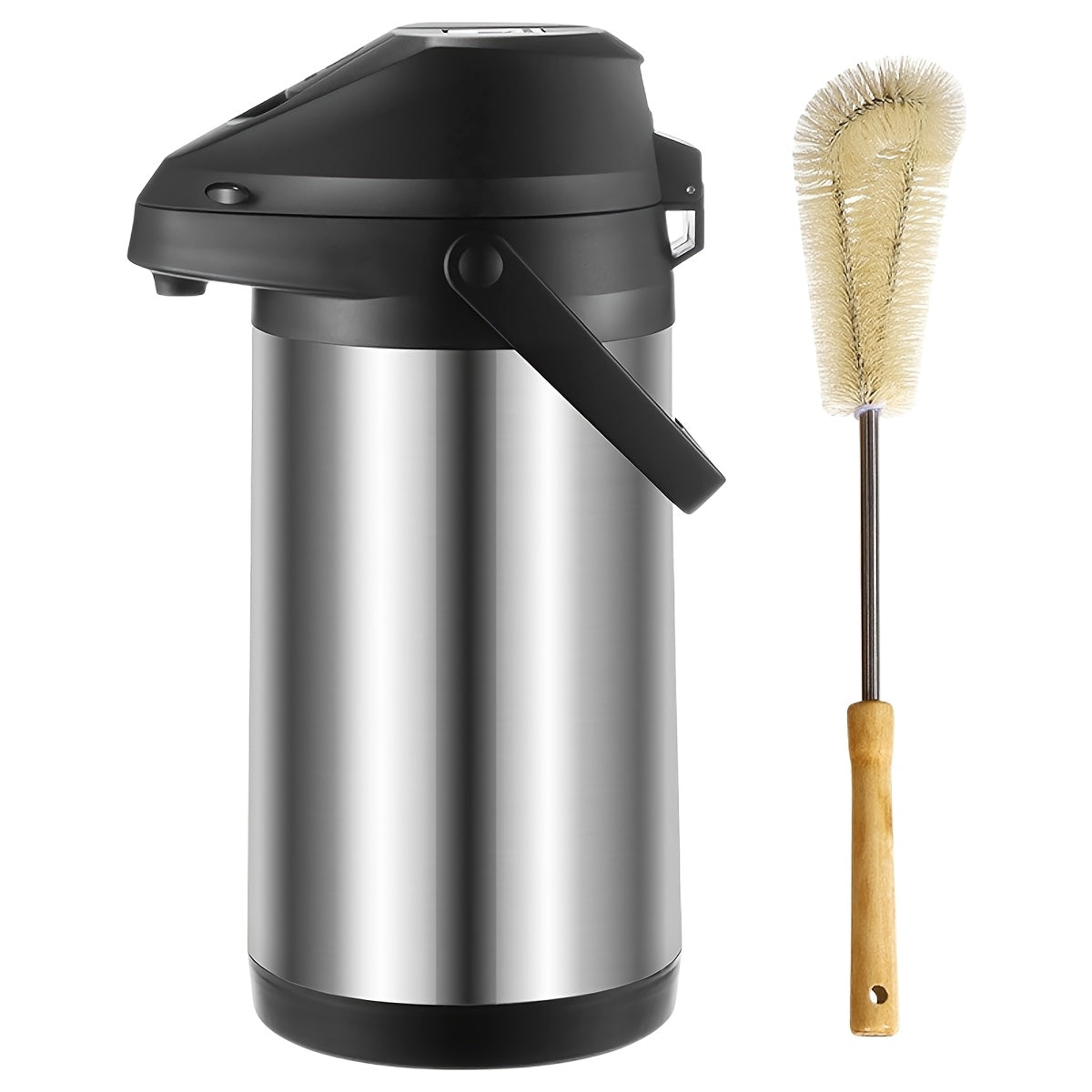 Thermal Coffee Carafe with Pump Home & Garden > Kitchen & Dining > Food & Beverage Carriers > Thermoses - Tophatter Daily Deals