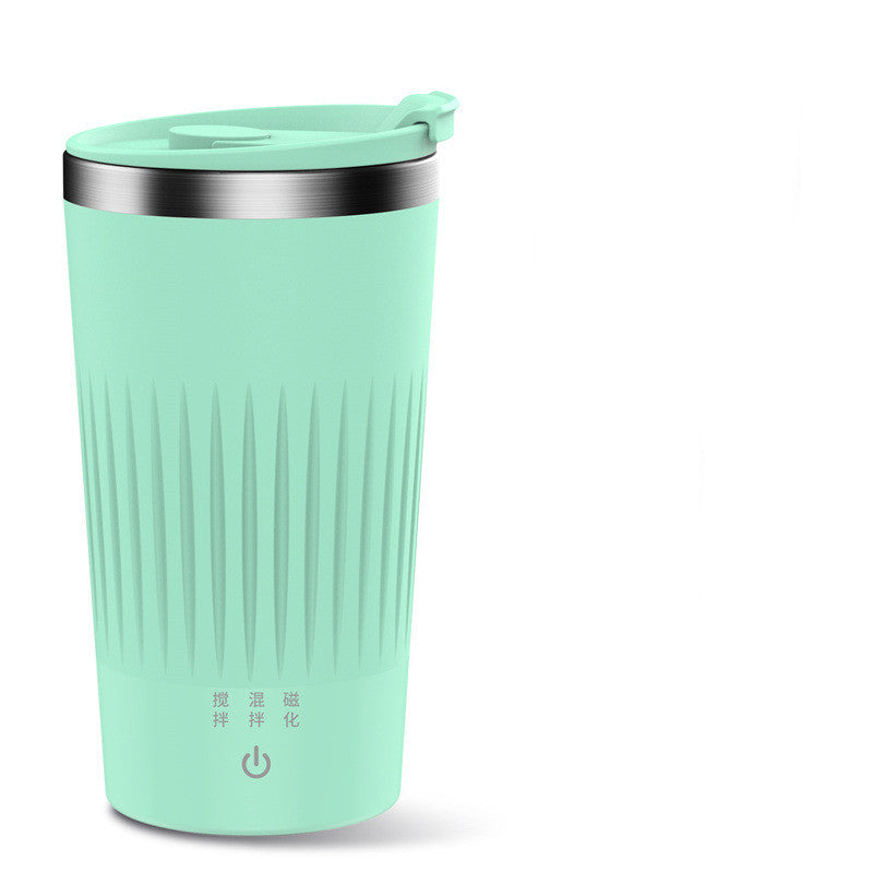 55Degree Thermostatic Automatic Mixing Cup Blender Kitchen Gadgets Matcha Green Ordinary USB 0 - Tophatter Daily Deals