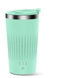 55Degree Thermostatic Automatic Mixing Cup Blender Kitchen Gadgets Matcha Green Ordinary USB 0 - Tophatter Daily Deals