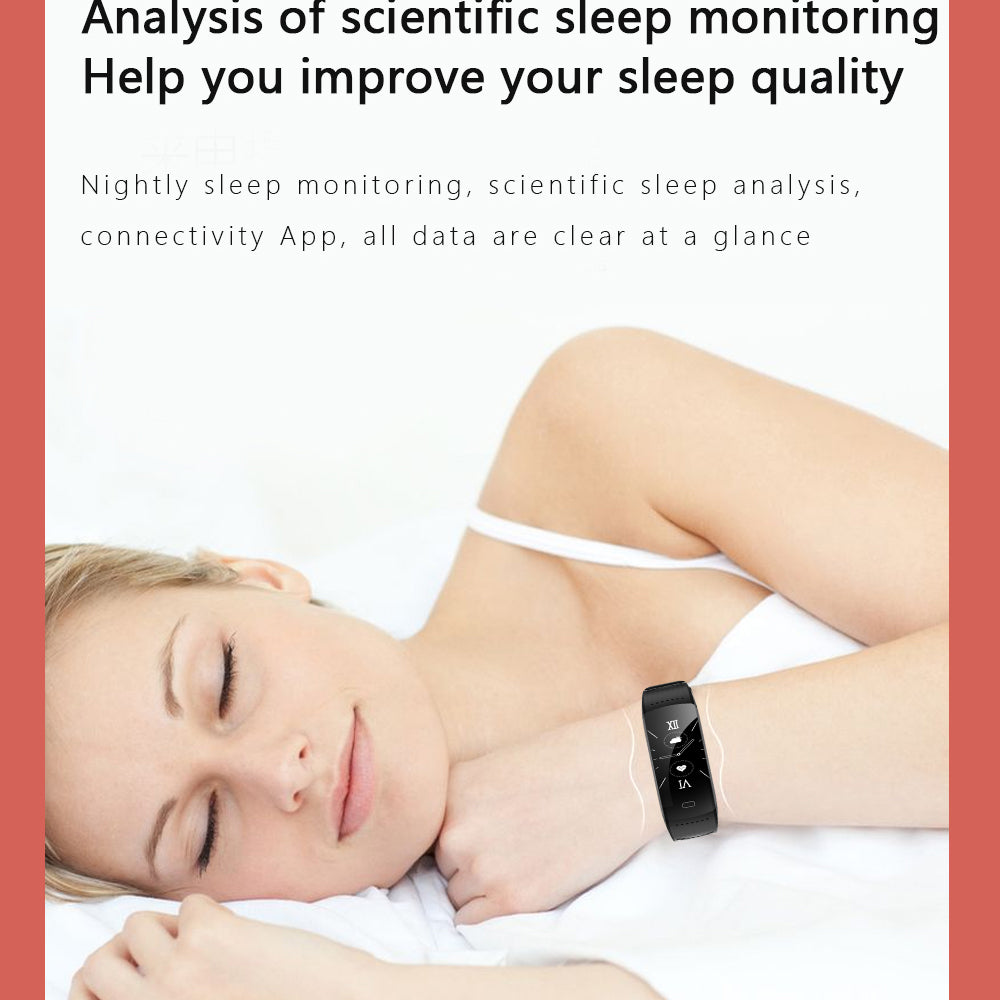 Bluetooth Smart Sports Bracelet Color Screen Electronic Watch 0 - Tophatter Daily Deals