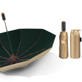 Automatic Double-layer Sun Umbrella Titanium green 0 - Tophatter Daily Deals