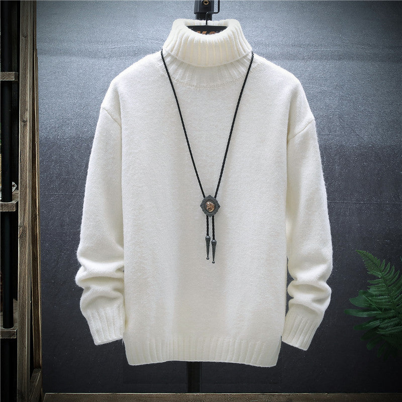Warm Youth Turtleneck Sweater - Relaxed Fit, Wool Blend 3D Changing Face Moving Picture Frame - Tophatter Daily Deals