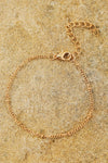 Gold Multi Layered Adjustable Chain Bracelet Set Bracelets - Tophatter Daily Deals