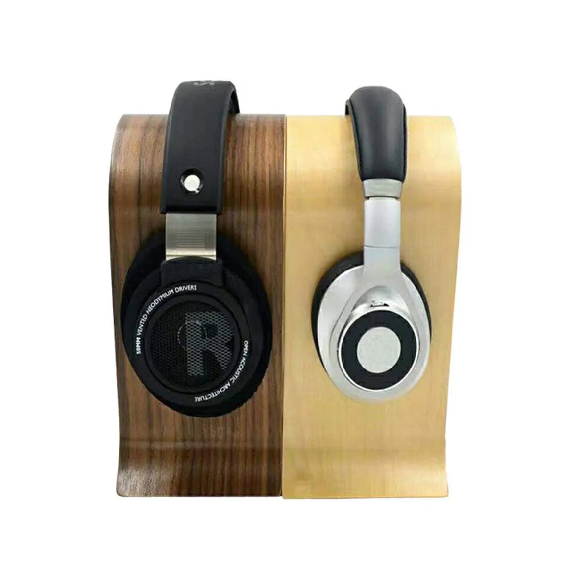 Headphone Stand Creative Solid Wood Computer Humidifier - Tophatter Daily Deals