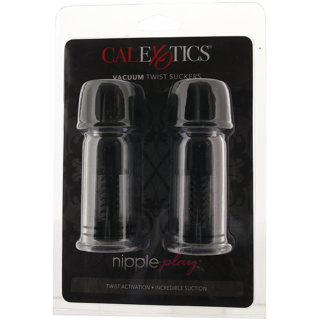 nipple play Vacuum Twist Suckers in Black Bondage and Fetish > Nipple Stimulators & Clamps - Tophatter Daily Deals
