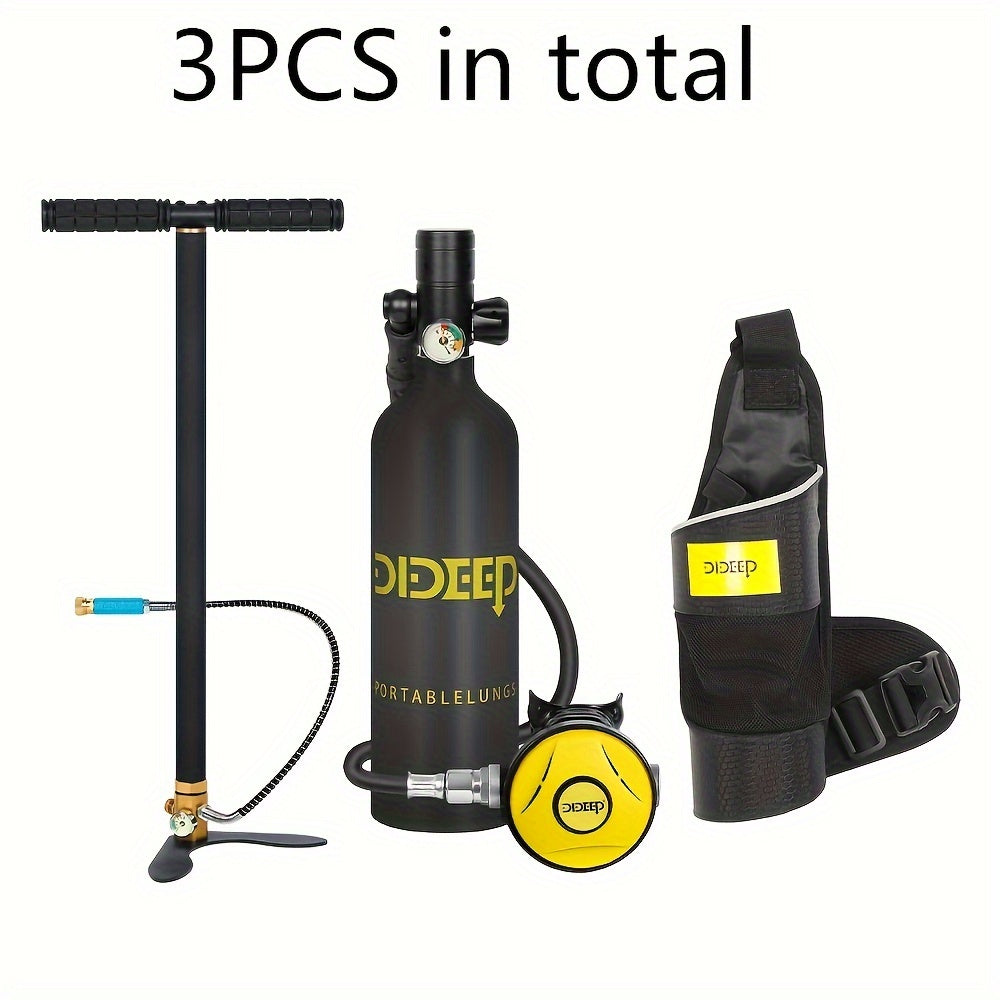 Diving Oxygen Cylinder with Manual Inflator Boating & Water Sports - Tophatter Daily Deals