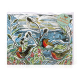 Midwinter Robins Pop-up 3D Advent Calendar | Bird Christmas Calendar - 40x30cm Advent Calendar - Tophatter Daily Deals