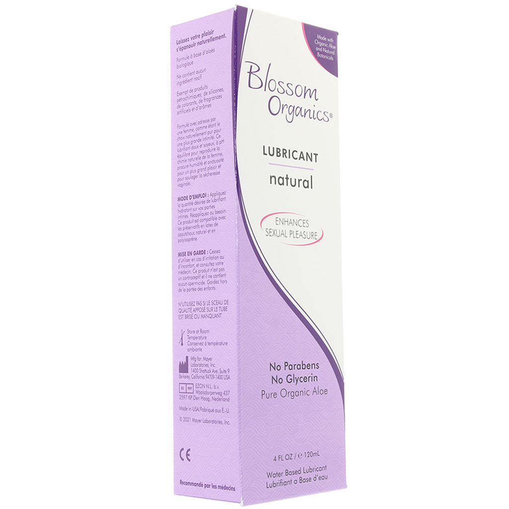 Blossom Organic Natural Lube in 4oz/120ml - Tophatter's Adult Products Lubes and Lotions > Water Based Sex Lubes - Tophatter Daily Deals
