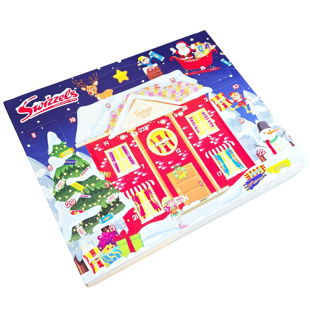 Swizzels Advent Calendar | Retro Sweet Christmas Advent Calendar for Kids Adults Advent Calendar - Tophatter Daily Deals