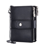 Anti-theft brush wallet Full black 0 - Tophatter Daily Deals