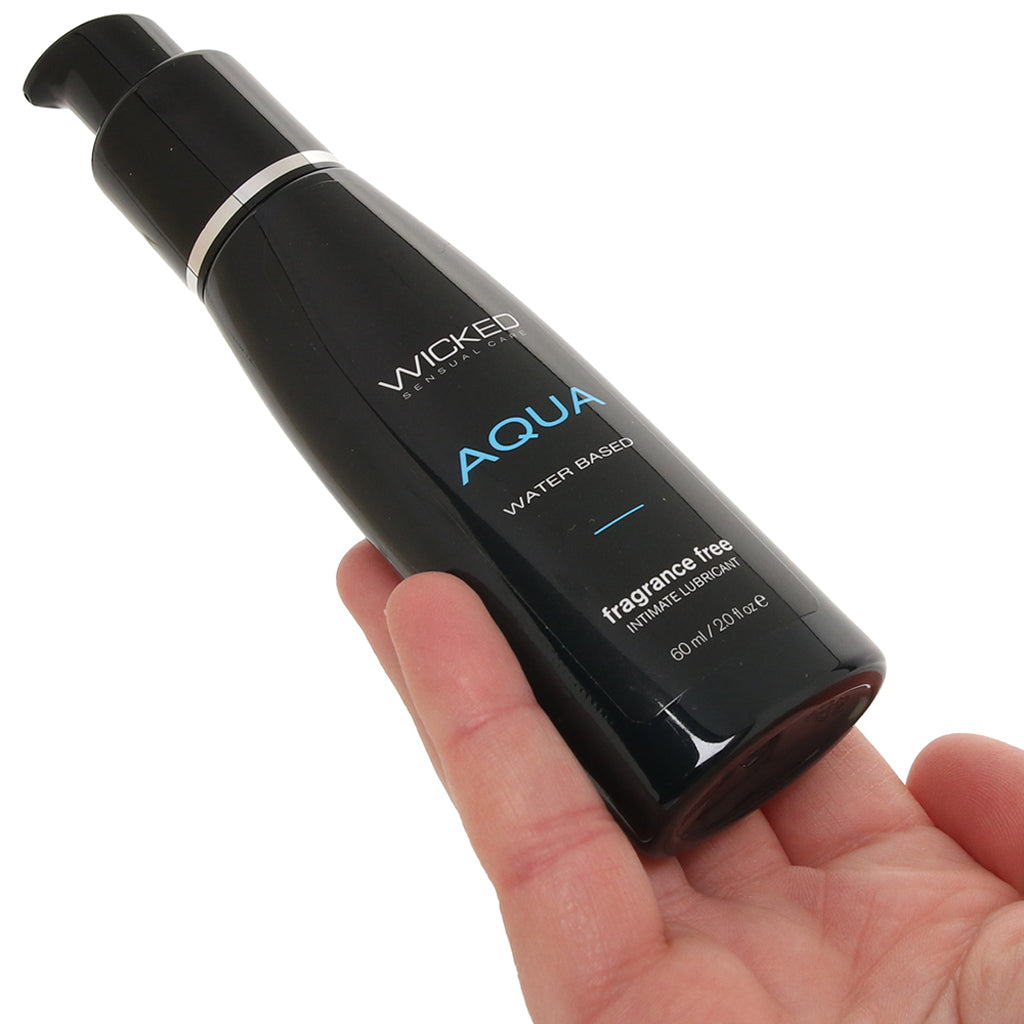 Aqua Fragrance Free Water Based Lube 2oz/60ml Lubes and Lotions > Water Based Sex Lubes - Tophatter Daily Deals