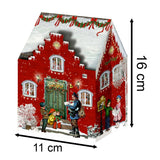 Mini Pop-up Christmas Advent Calendar House with 24 Glittery Doors & Envelope Advent Calendar - Tophatter Daily Deals
