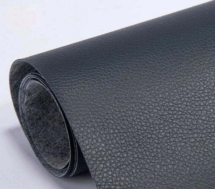 Leather Repair Patch Self Adhesive Cuttable Sofa Fix Navy Blue 8*55in(20*138cm) - Tophatter Daily Deals
