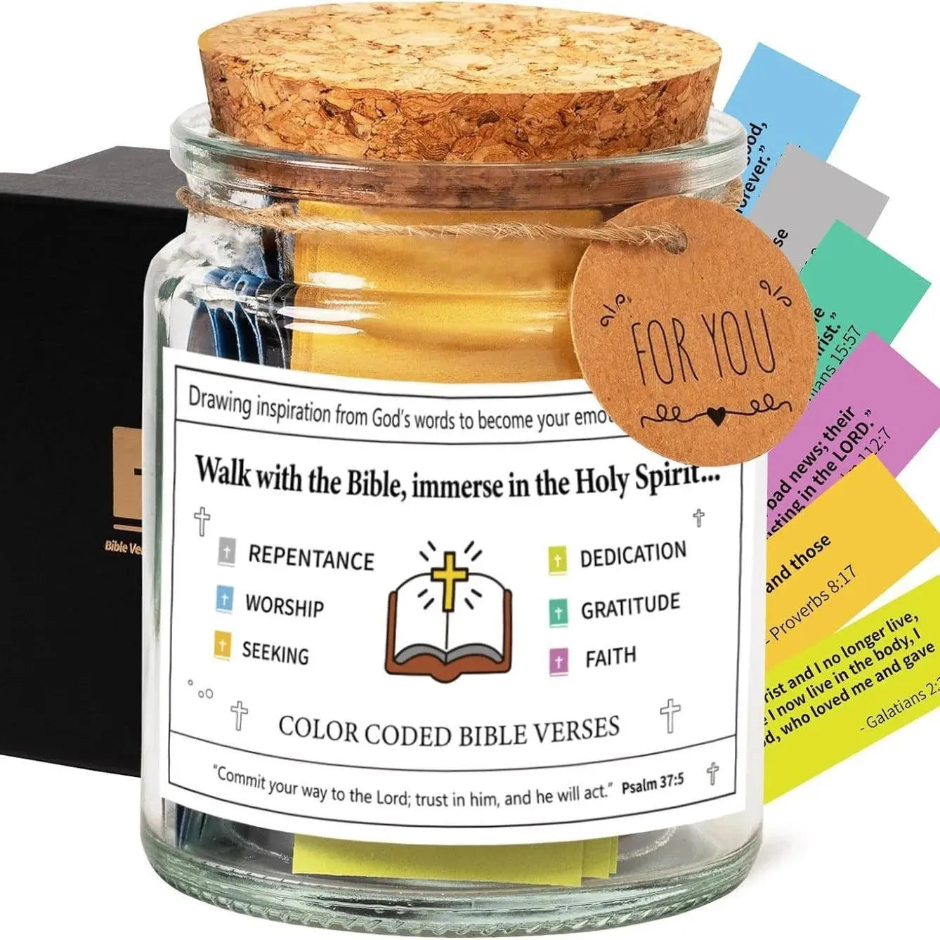 This Holy™ Handmade Bible Verses In A Jar Arts & Crafts - Tophatter Daily Deals