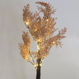 60cm LED Tree Snow Dusted Light Up Tree | LED Lit Tree Battery Operated Silhouette Tree Light | Pre Lit Twig Tree Ornament - Tophatter Daily Deals
