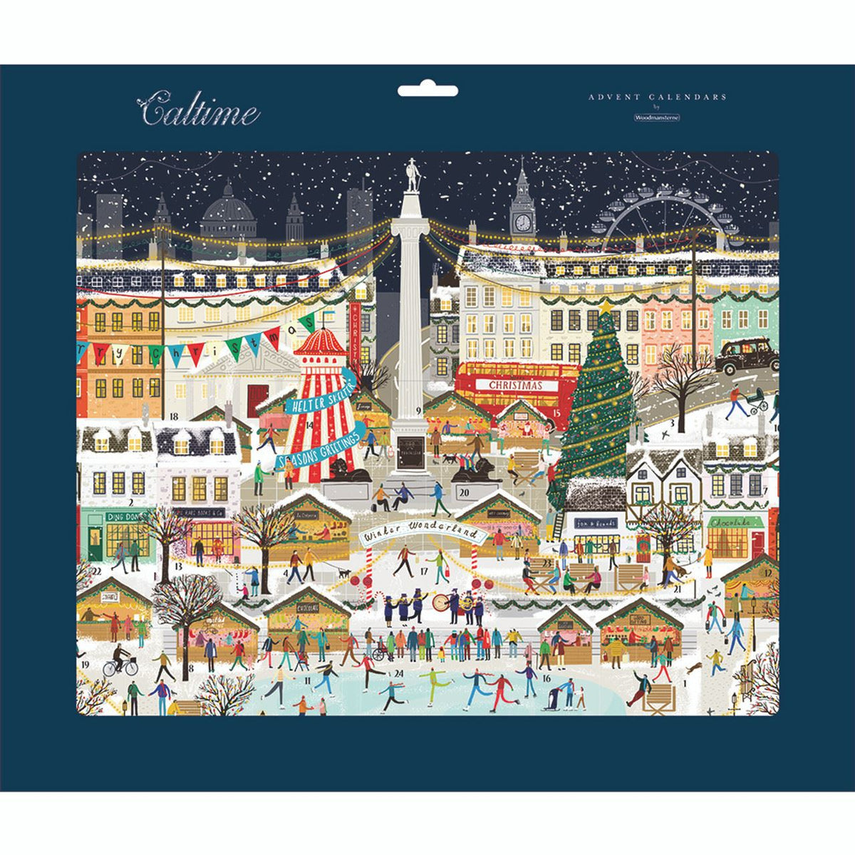 Merry and Bright Christmas Advent Calendar | London at Christmas Advent Calendar Advent Calendar - Tophatter Daily Deals