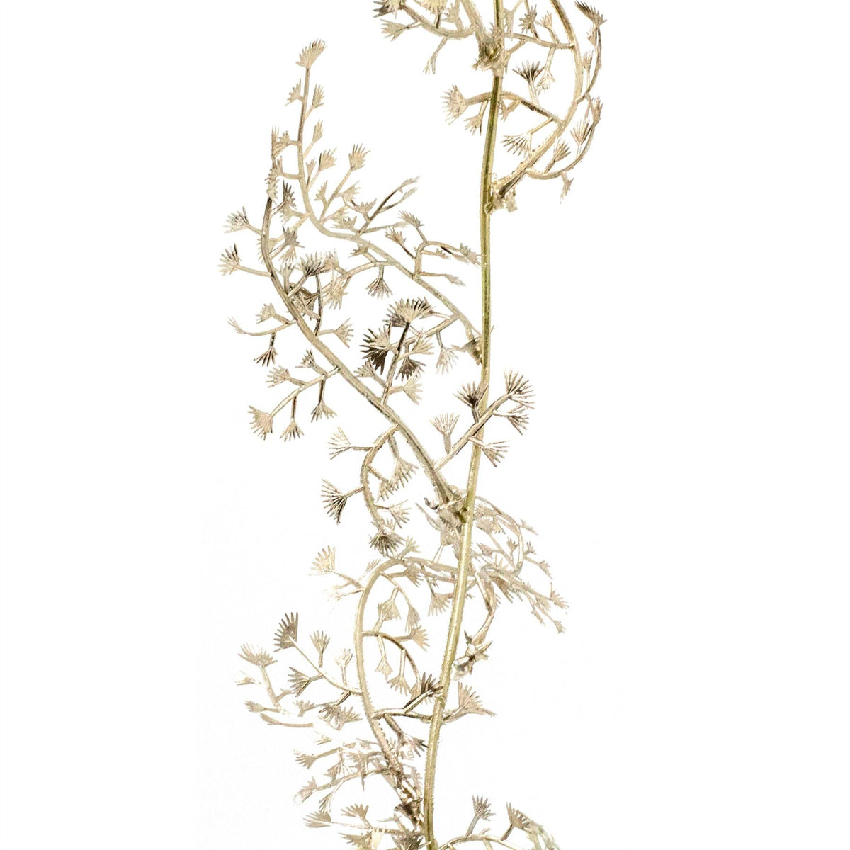 Champagne Gold Leaf Christmas Garland | Artificial Foliage Garland Leaves -170cm Garland - Tophatter Daily Deals