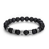 Accessories Letter Bracelet Men's Personality Lettering Steel color 5beads 7 - Tophatter Daily Deals