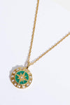 Zircon Decor North Star Pendant Copper Necklace Necklaces - Tophatter Daily Deals