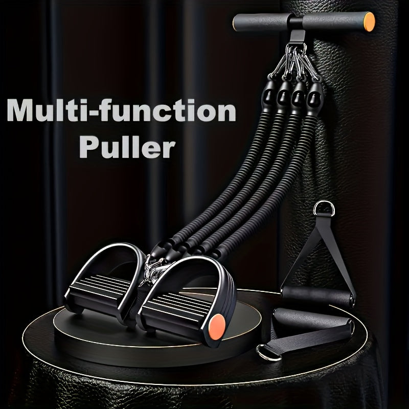Multifunctional Foot Puller Fitness Resistance Set Accessories > Resistance Bands - Tophatter Daily Deals