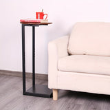Double-Layer Metal Frame Storage Side Table End Tables - Tophatter Daily Deals