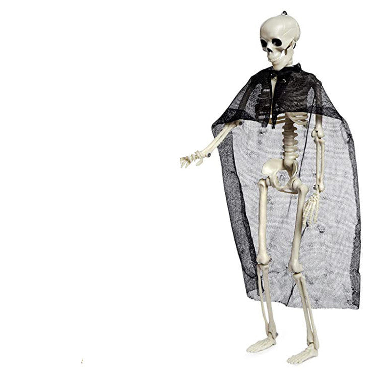 Halloween Plastic Skeleton Couple Props Wedding Veil Decor Groom alone 3D Changing Face Moving Picture Frame - Tophatter Daily Deals