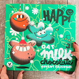 HAPPi Oat Milk Chocolate Advent Calendar | Vegan Christmas Advent Calendar Advent Calendar - Tophatter Daily Deals