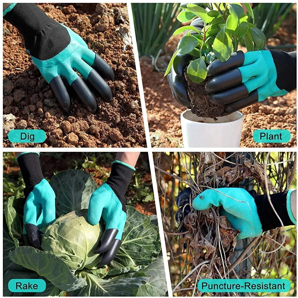 Claw Gardening Gloves Gardening Gloves - Tophatter Daily Deals