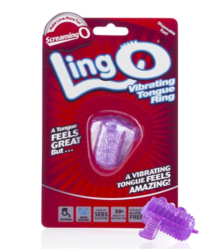 Screaming O LingO – Rechargeable Tongue Vibrator > Vibrators > Unconventional - Tophatter Daily Deals