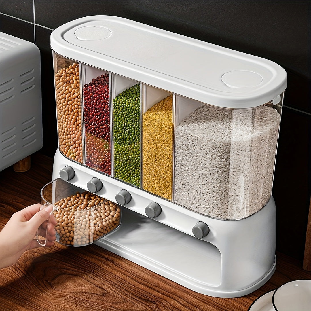 Kitchen Storage Container with Dividers Storage & Organisation - Tophatter Daily Deals