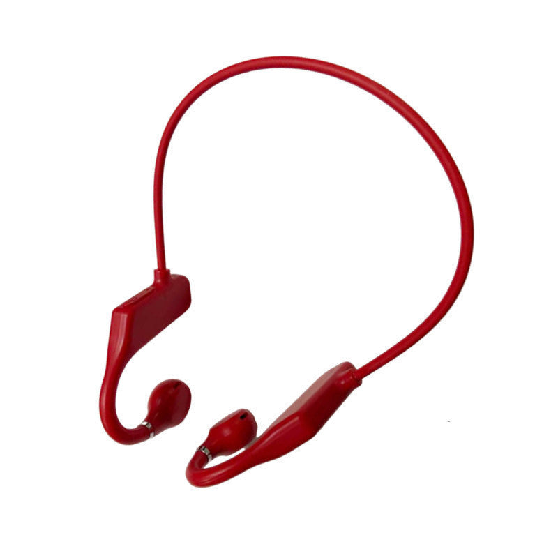 5.2 Bone Conduction Motion Bluetooth Earphones G3 Red 0 - Tophatter Daily Deals