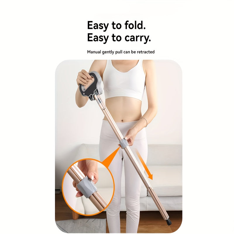 Portable Trekking Pole with Seat and Lock Camping & Hiking - Tophatter Daily Deals